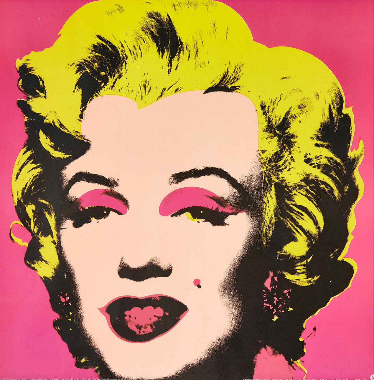 ANDY WARHOL. EFTER. Plakat, „Marilyn Monroe“ 1967.