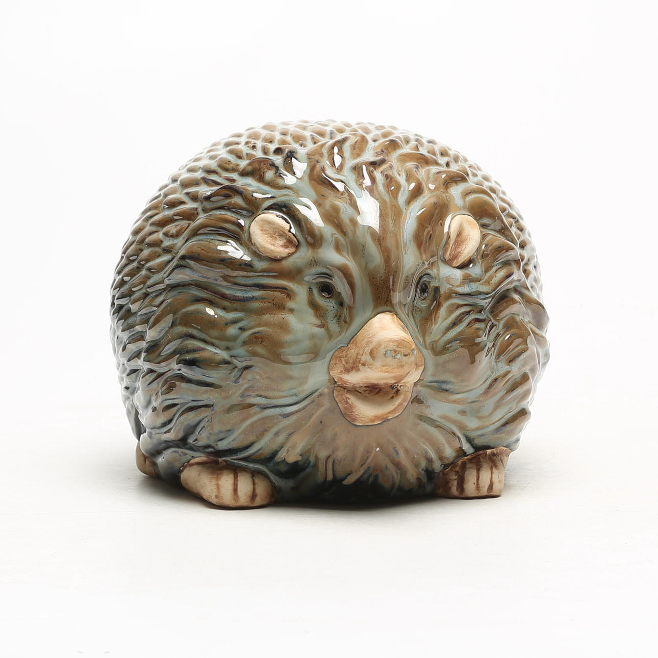 A ceramic hedgehog, modern.