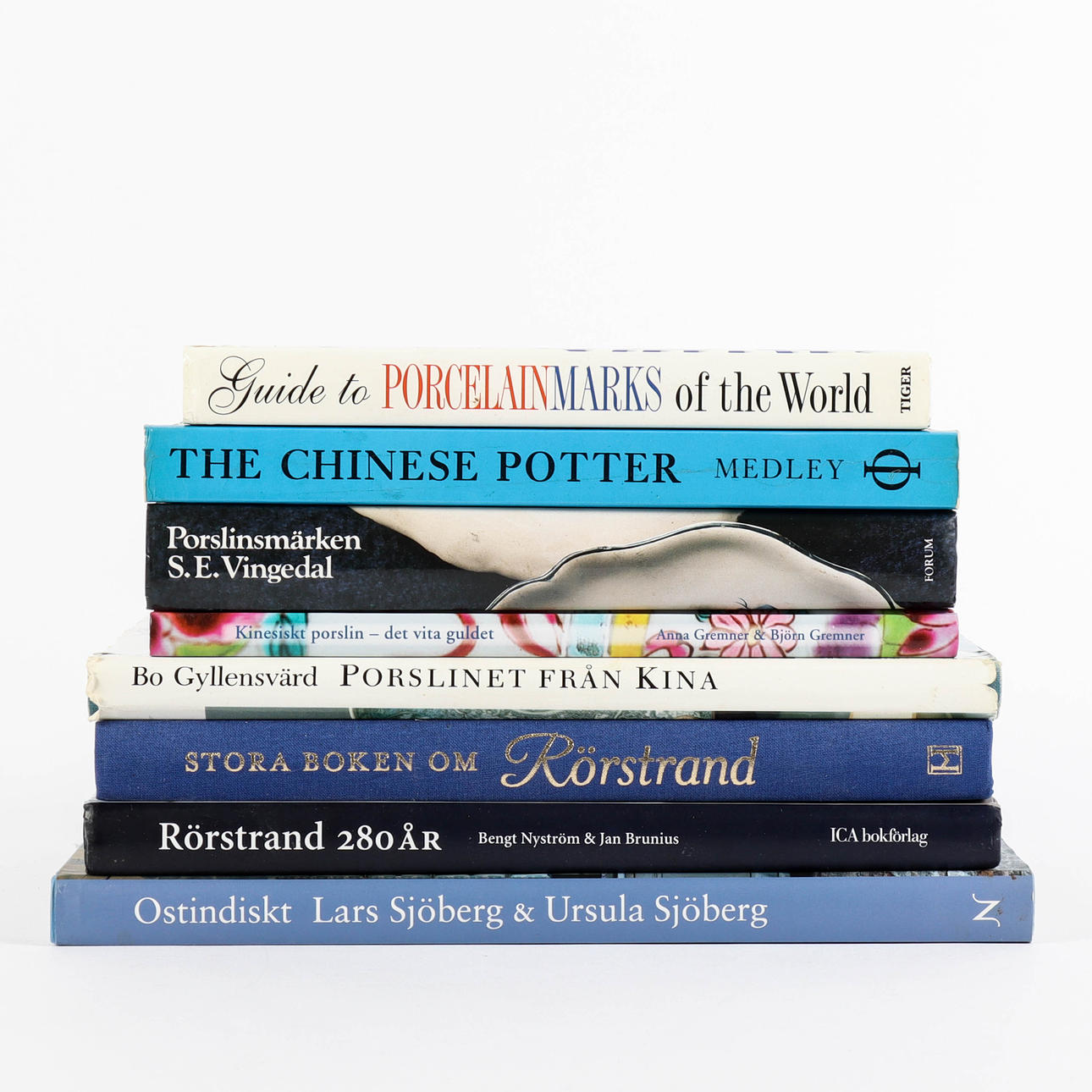 BÖCKER Om Porslin 8 st.