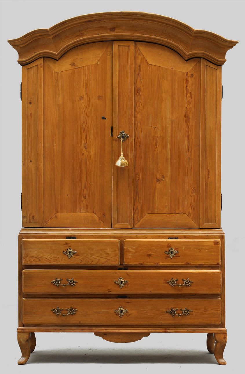 SKÅP. Rokoko, 1700-talets slut.