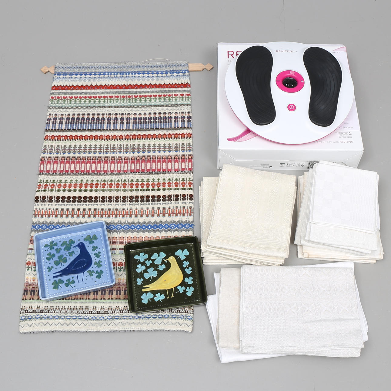 VEPA, LINNEDUKAR m m.