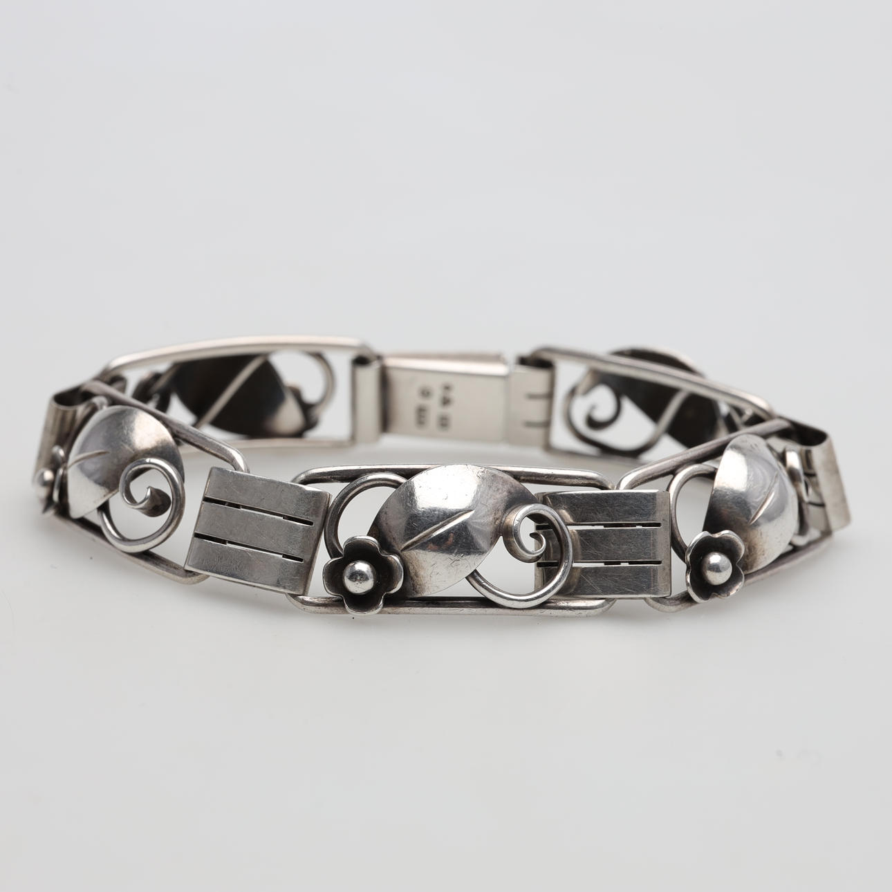 ARMBÅND sølv vægt ca. 23 gram.