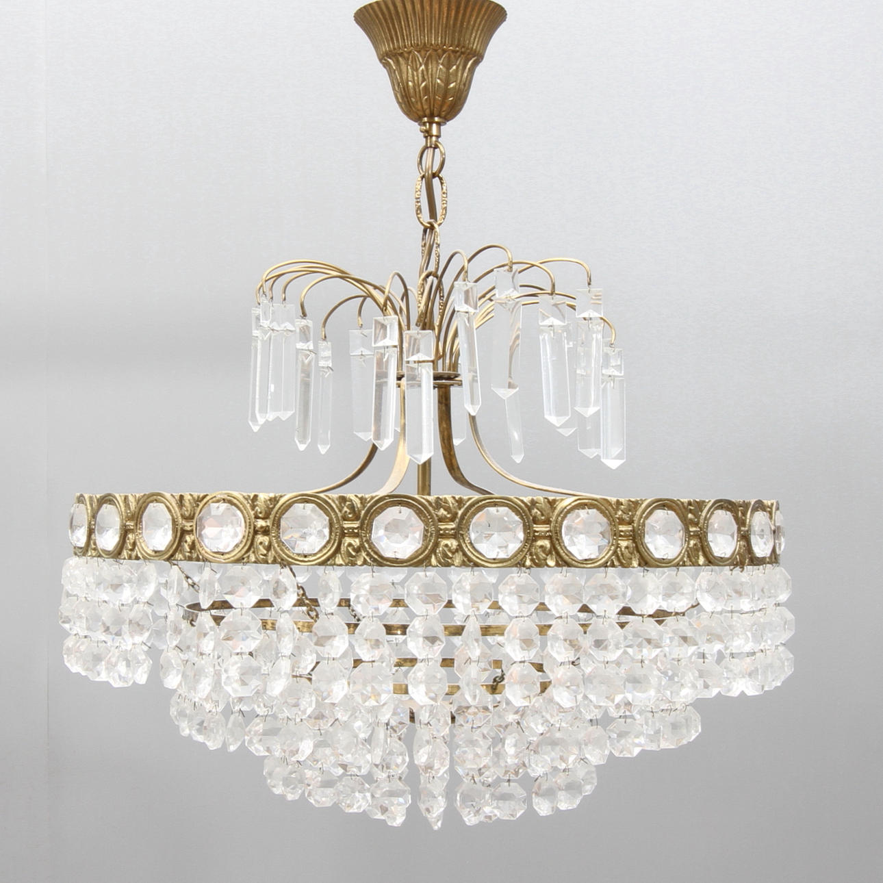 LJUSKRONA, plafondmodell, 1900-tal.