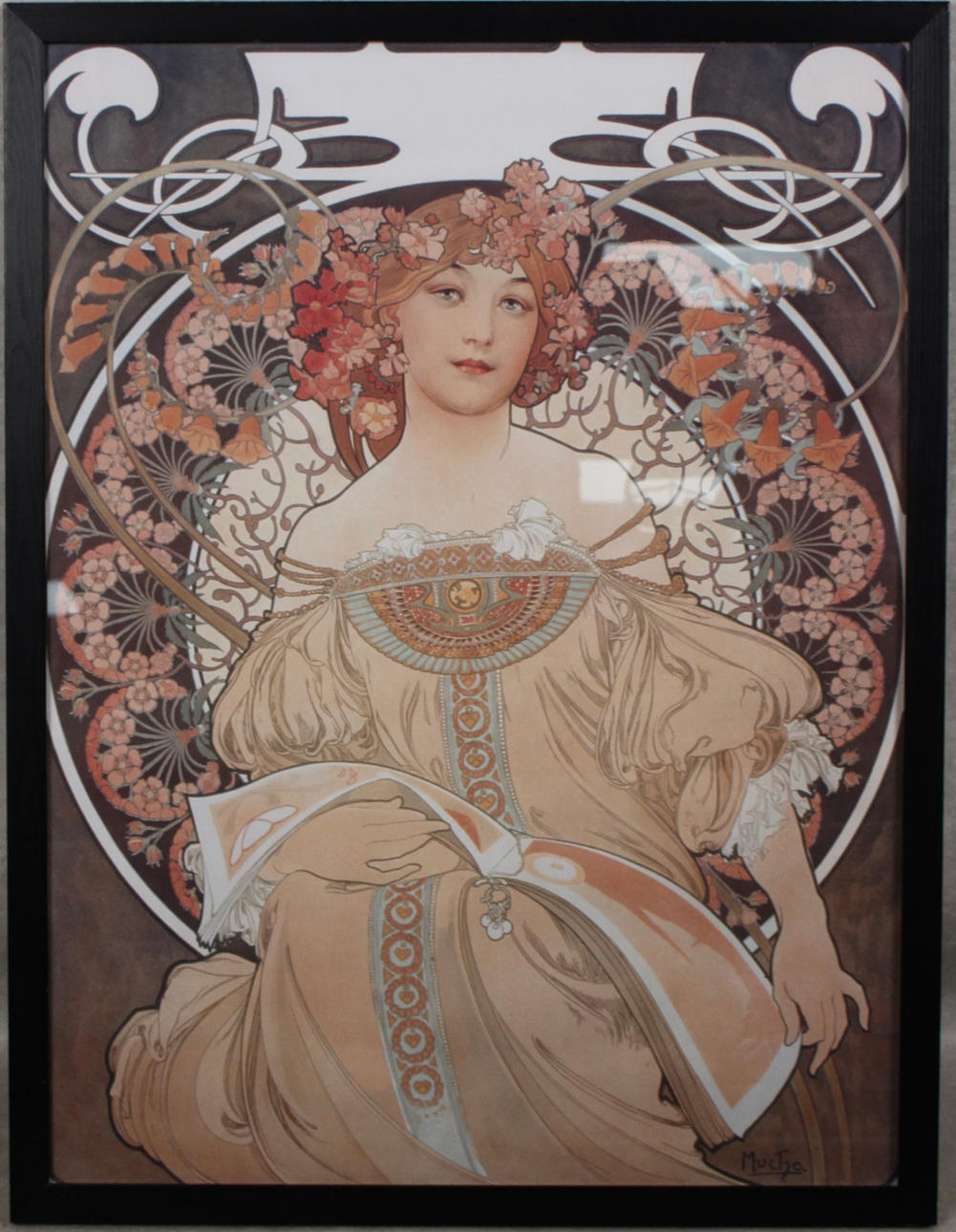 ALFONS MUCHA. EFTER. offsettryck, 1900-tal.