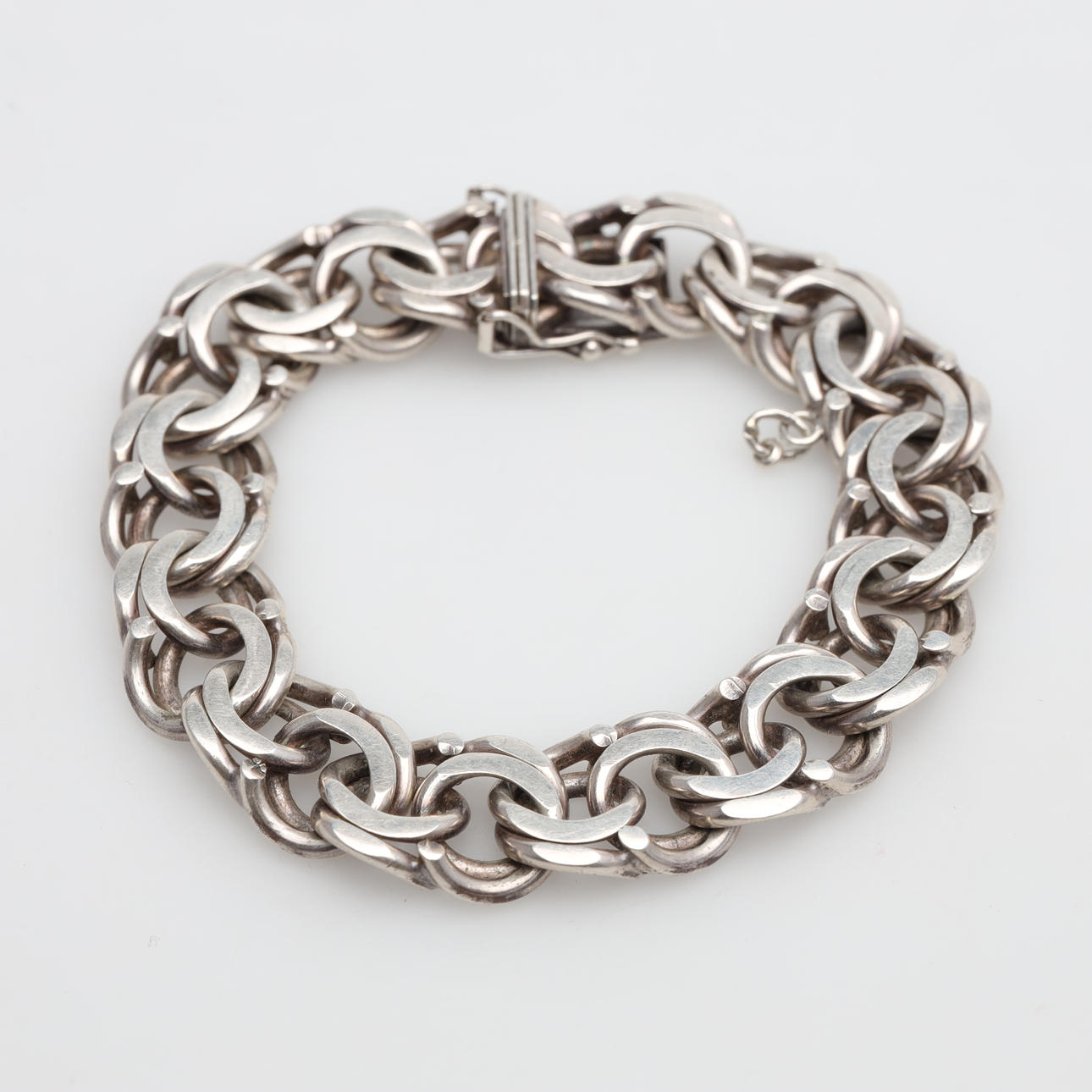 BRACELET Bismarck, silver weight approx. 49,5 grams.