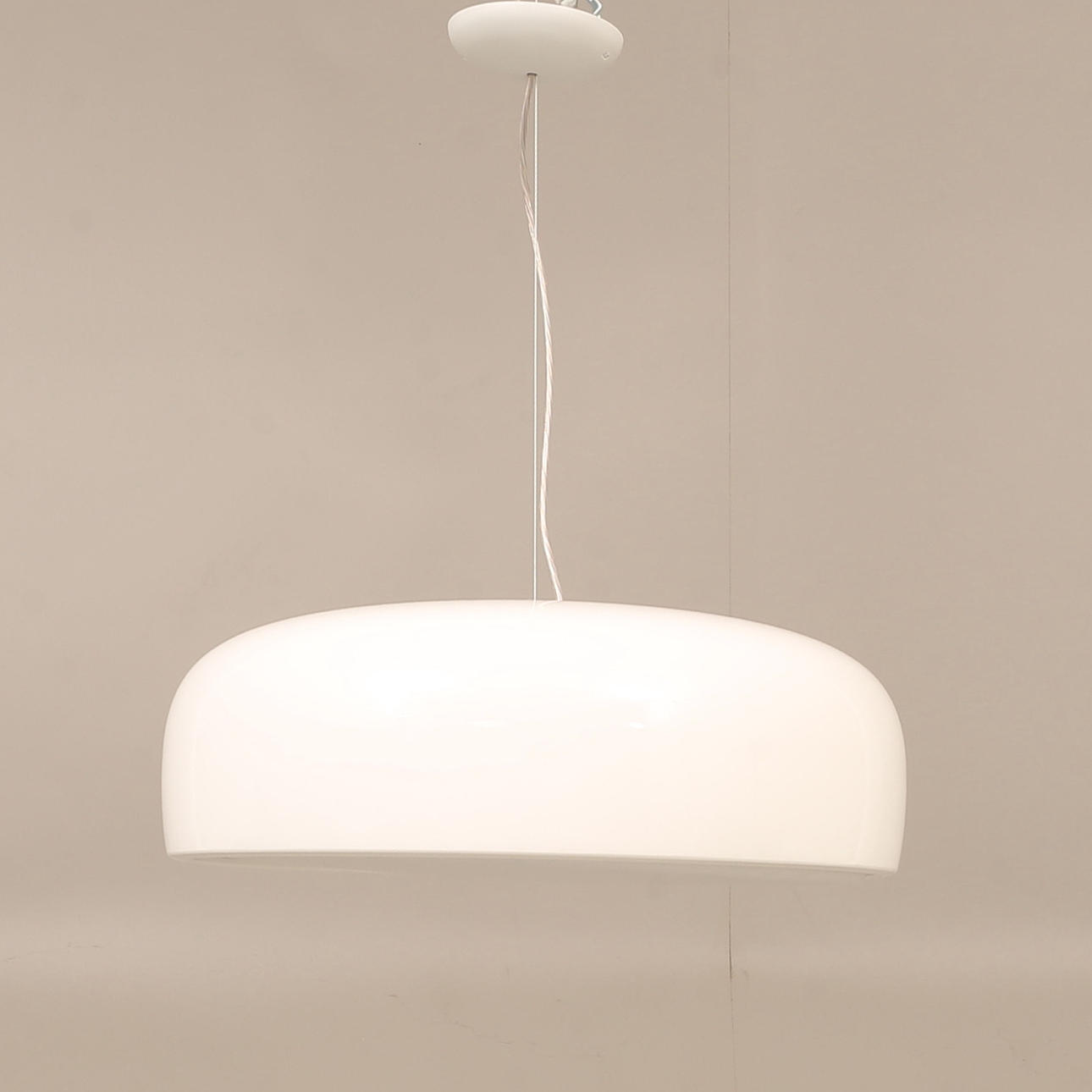 DECKENLAMPE, Jasper Morrison, „Smithfield“, Flos, zeitgenössisch.