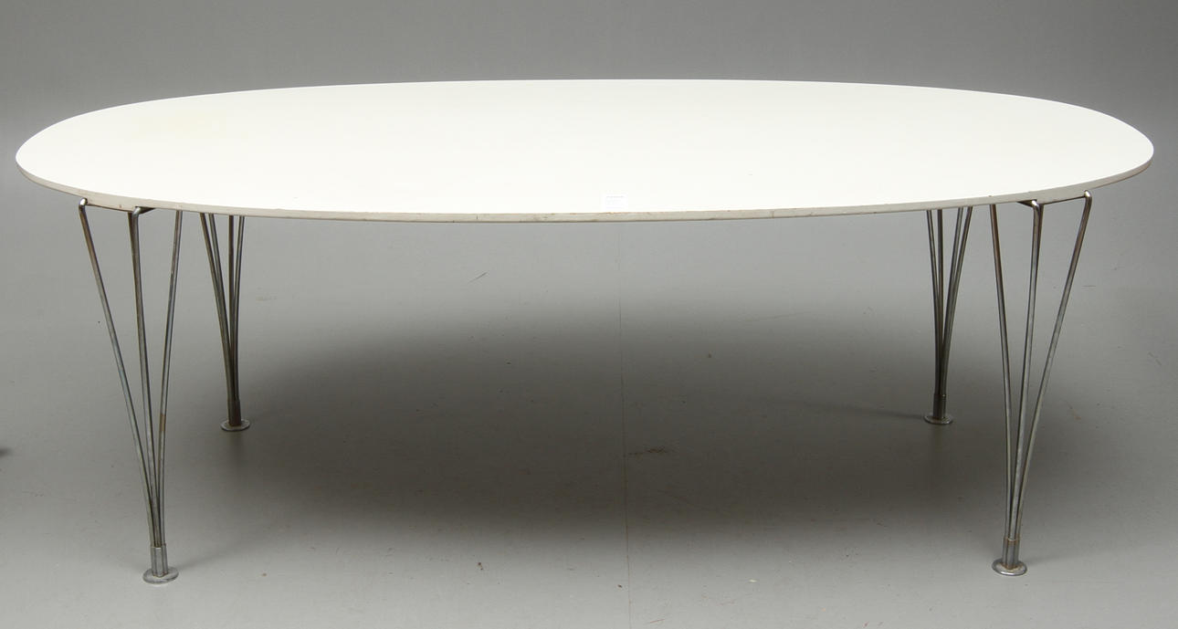 MATBORD, "Superelips", Design Bruno Mathsson och Piet Hein för Fritz Hansen och Mathson International AB.