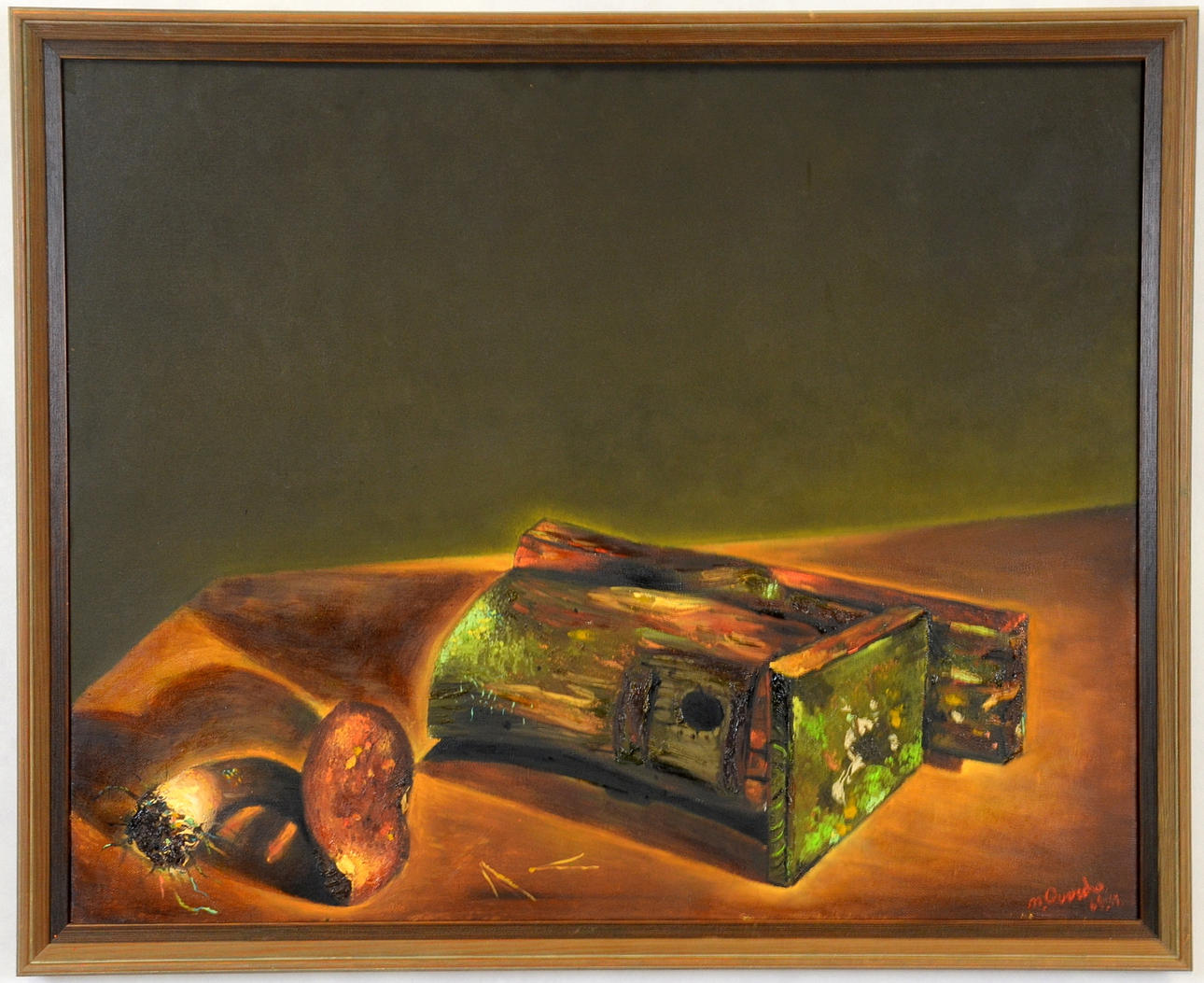 MICHAEL QVARSEBO. Olja på duk.