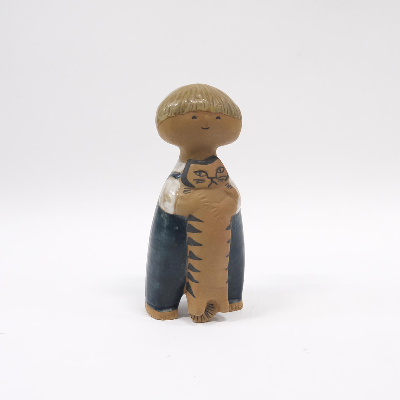 LISA LARSON. FIGURINE, “PELLE”, GUSTAVSBERG.