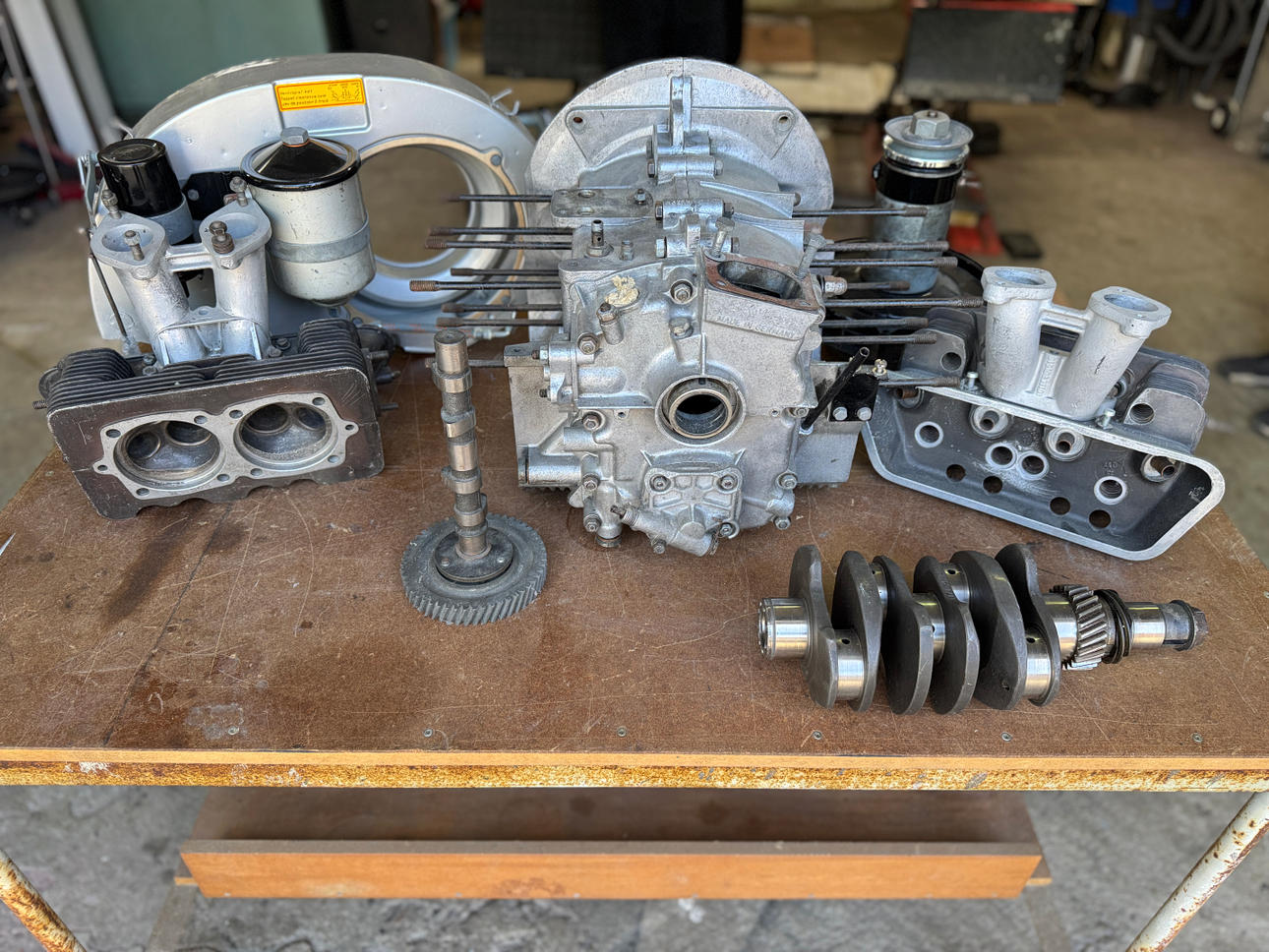 PORSCHE 356, MOTOR, Super 90, 1961.