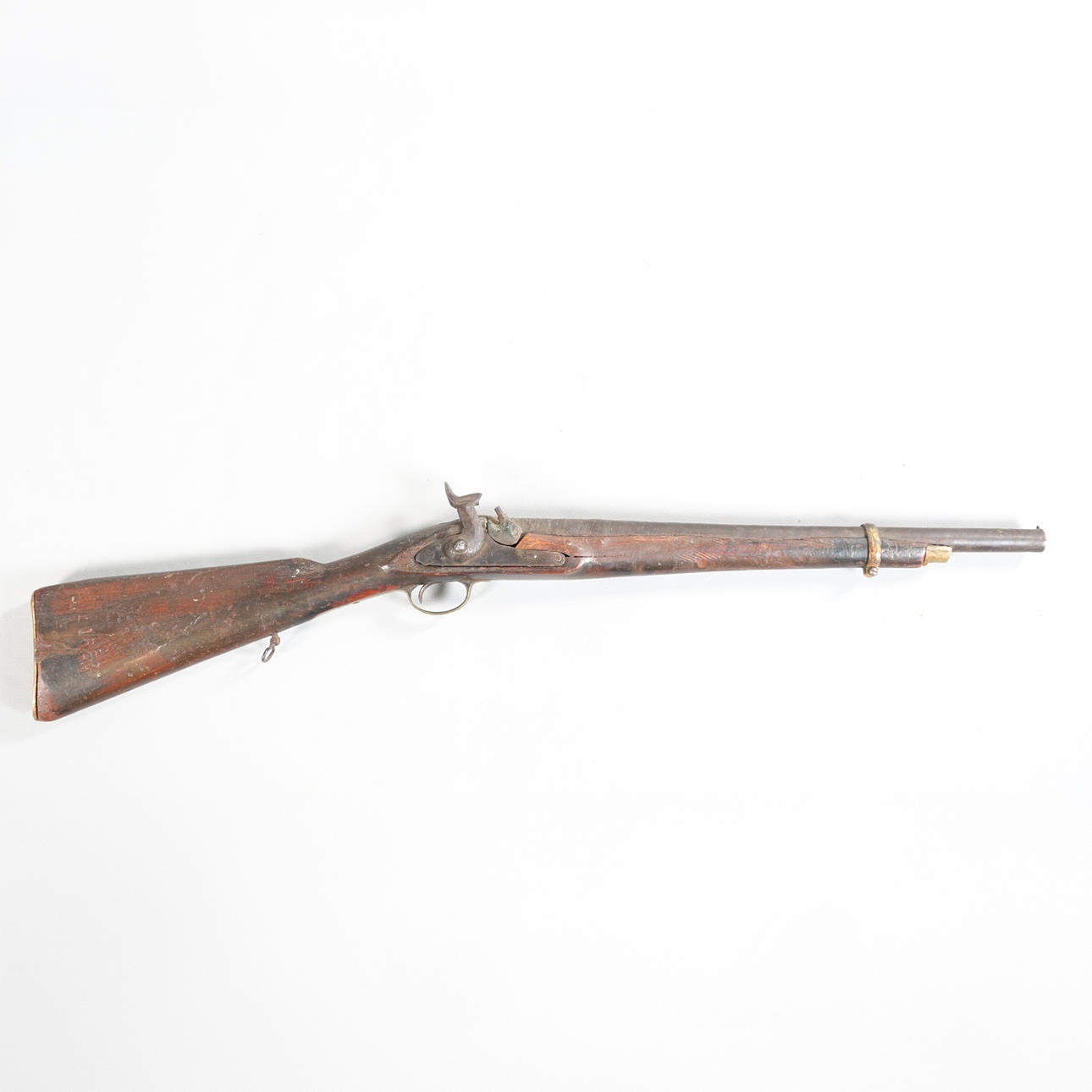 A 19TH CENTURY PERCUSSION RIFLE. Weapons & Militaria - Guns & Rifles ...