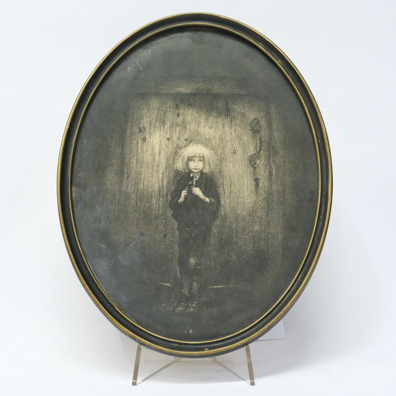 LITHOGRAPH BY JOHN BAUER, PLATE SIGNED.