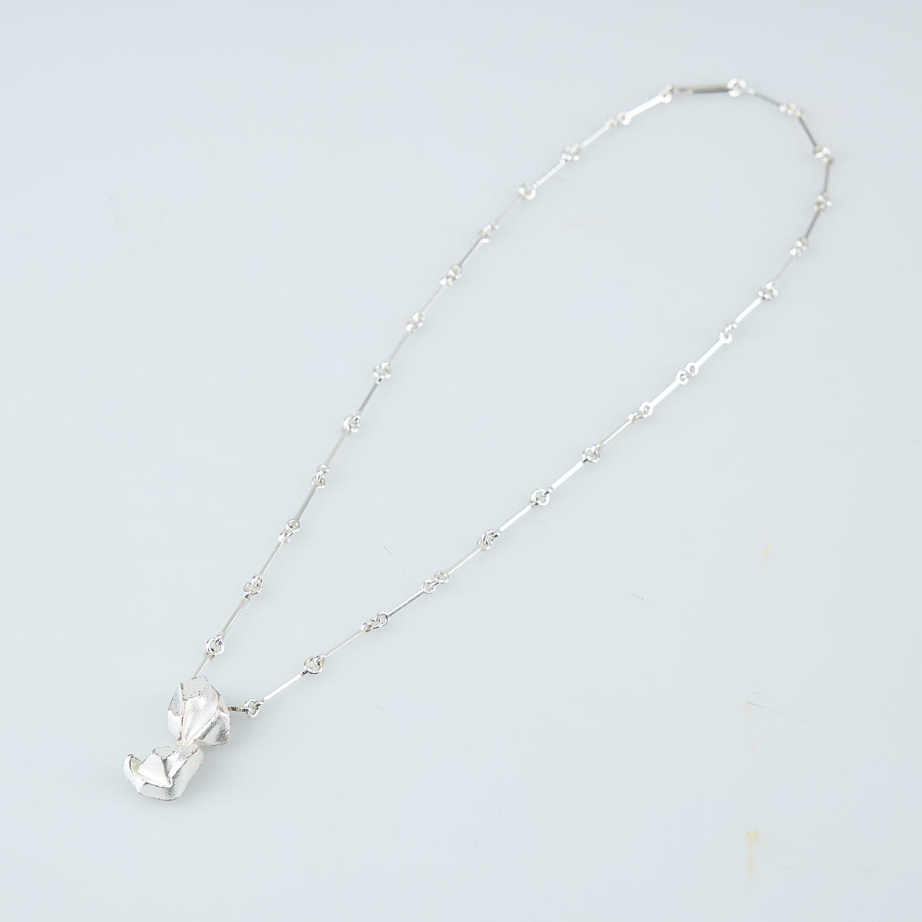 NECKLACE, silver, Lapponia 1984.