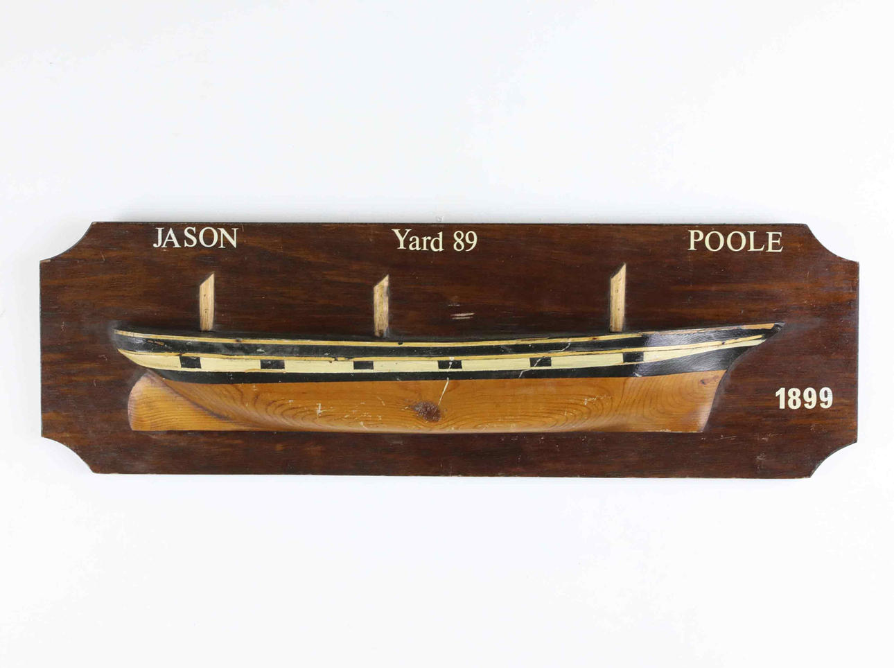 HALVBÅTMODELL, Jason Yard 89 Poole.