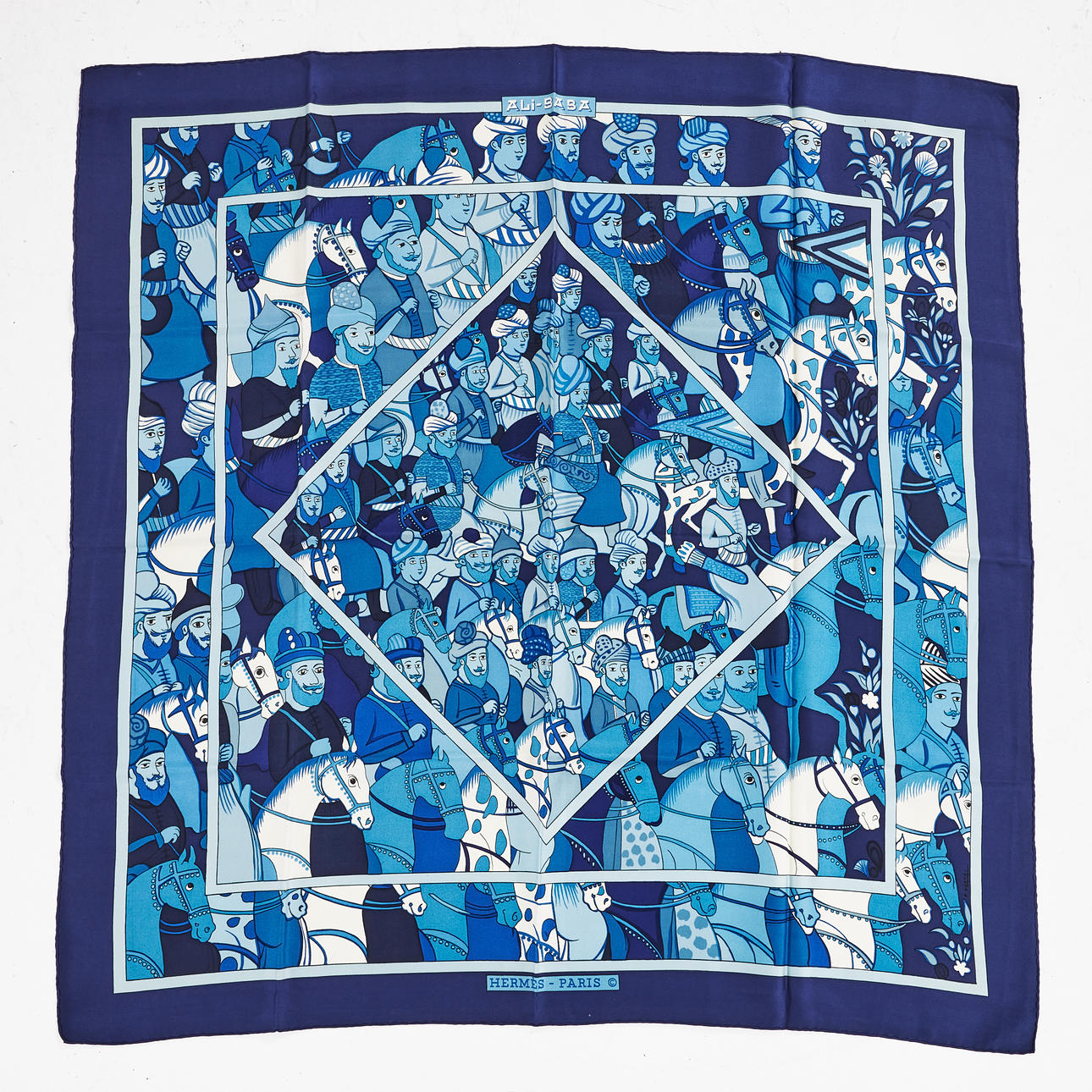 HERMÈS, ”Ali-Baba”, silkkihuivi.