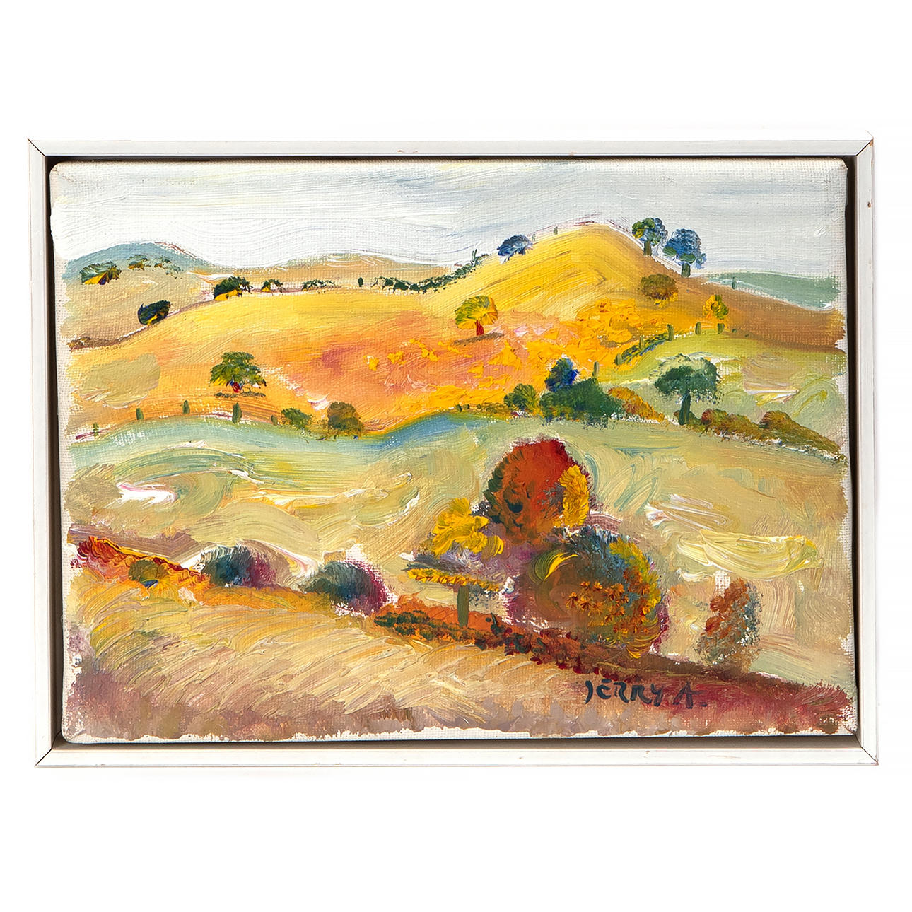 JERRY ANDERSSON. Oil on canvas, signed.