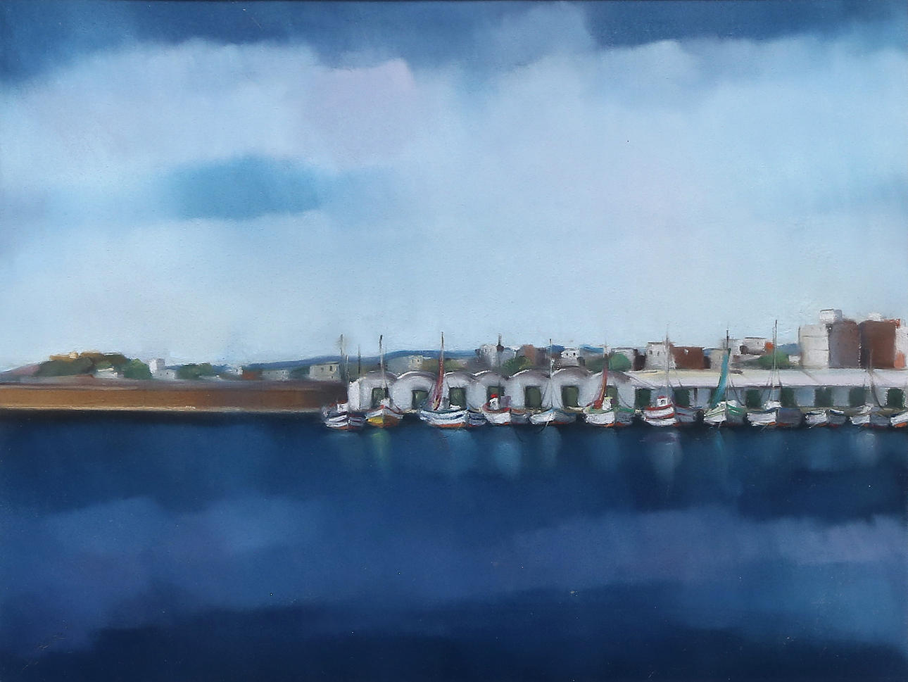 J. IBAÑEZ. Port view.