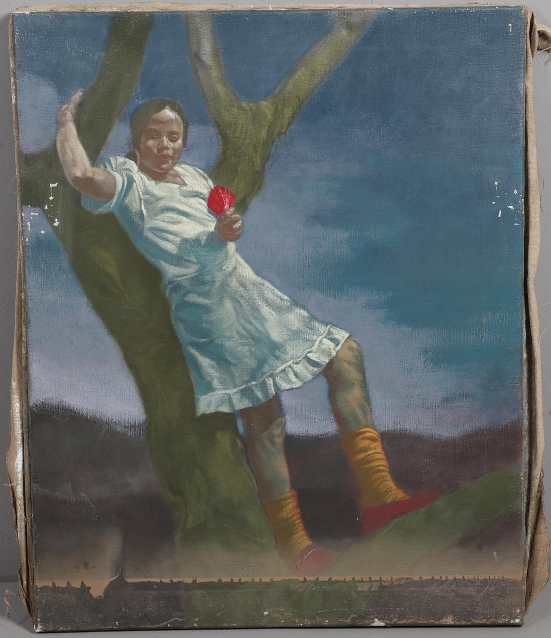 BUDWIN CONN (AMERICAN/BRITISH 1927-2007). DER ROTE VENTILATOR.