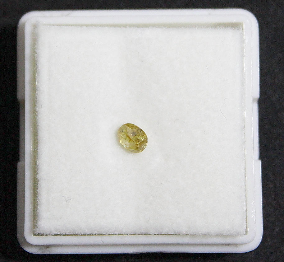 DIAMANT, gul, 0,21 ct.