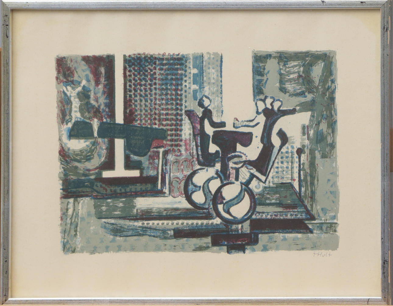 TORSTEN HULT. LITO, signed.