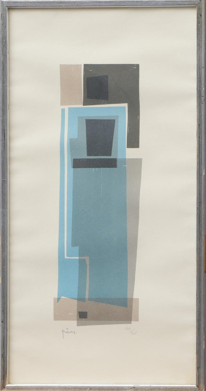 PÄR SANDBERG. LITO, signed.