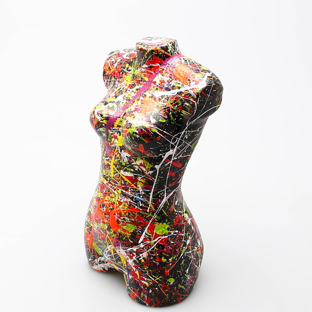 OLA ANDERSSON. Torso i papier maché, signerad.