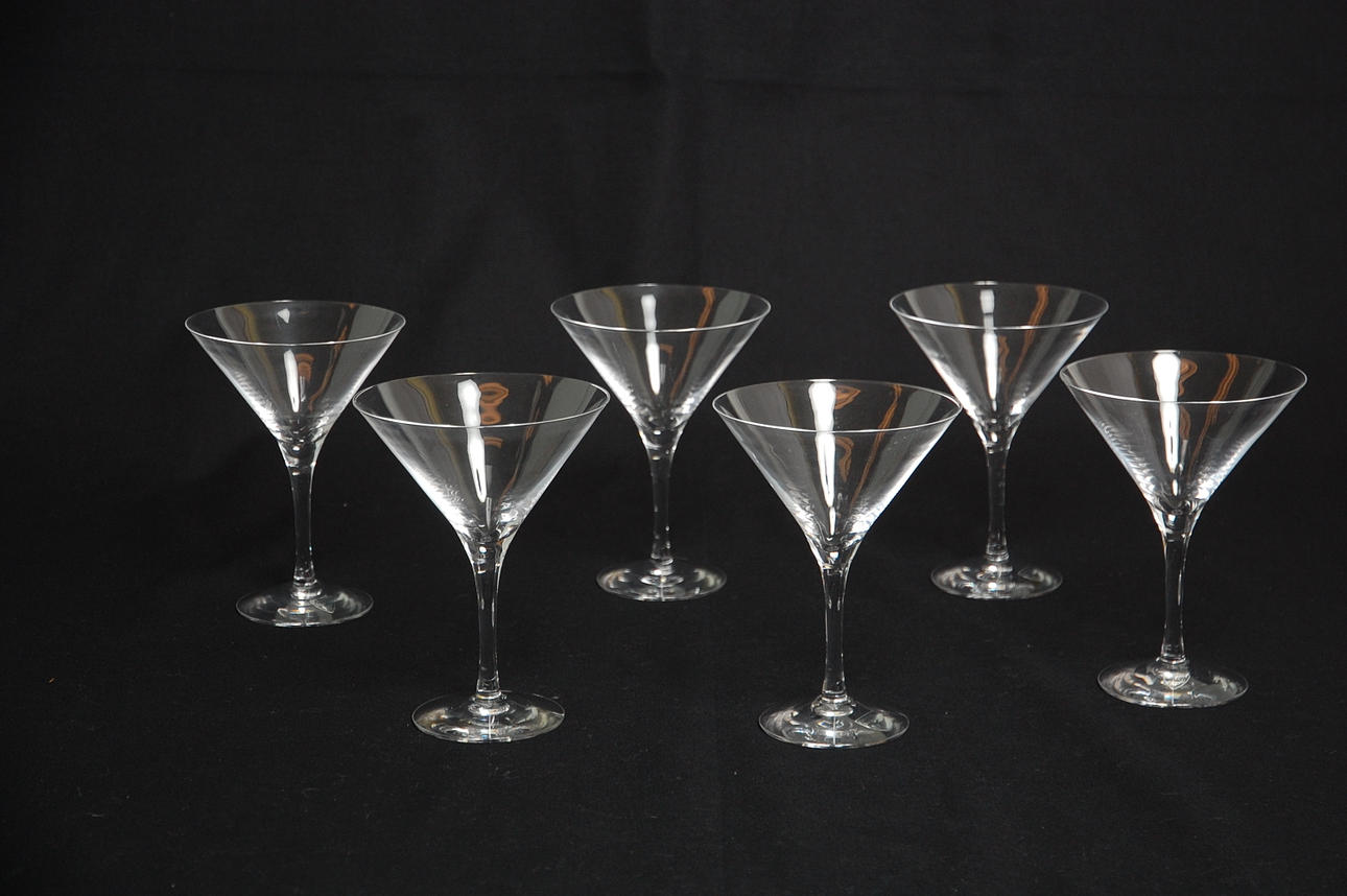COCTAILGLAS, 6 st, Orrefors.