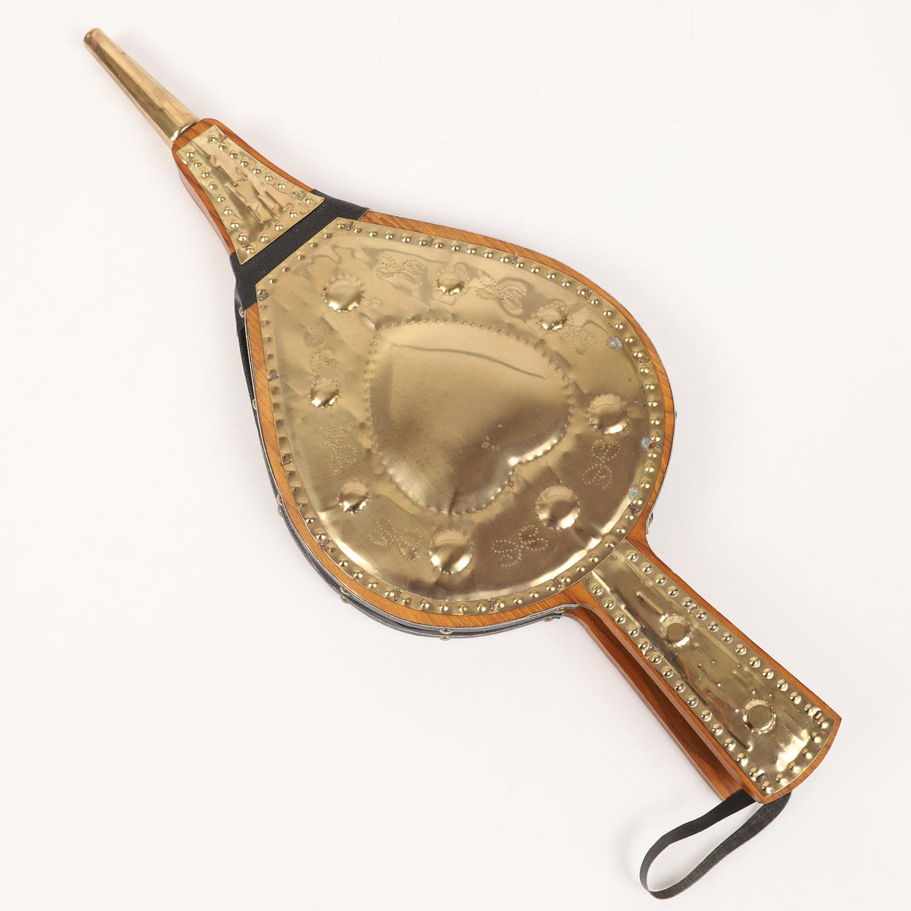 PUHALLIN, puu/messinki, 1900-luku.