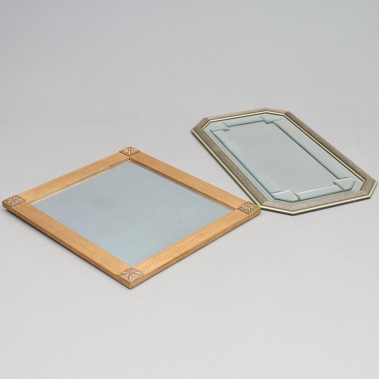 SPEGLAR, 2 st, senare 1900-tal.