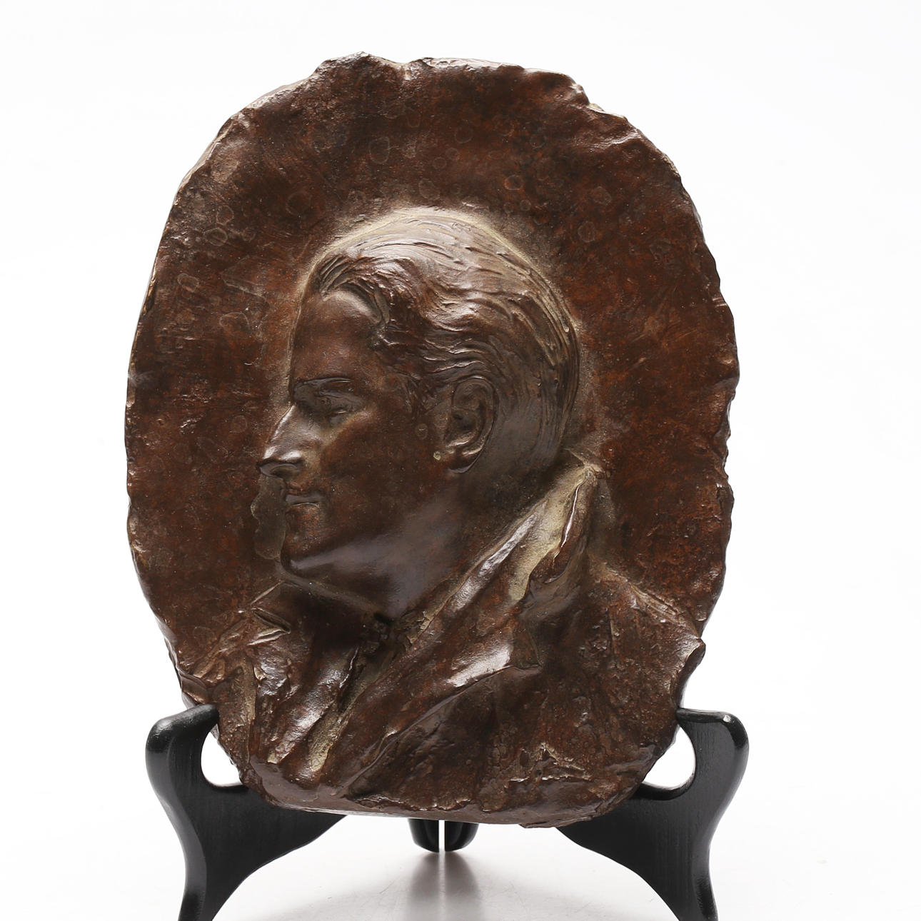 ESCULTURA MURAL, Herman Bergman, bronce.