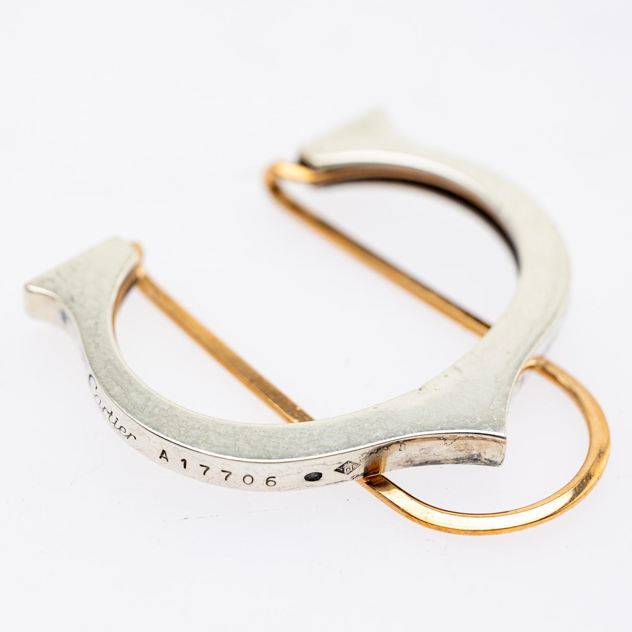 “Cartier” money clip.