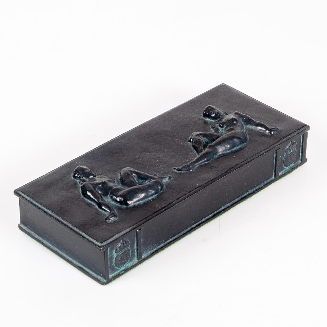 BOX, cast iron, Husqvarna, 50s.