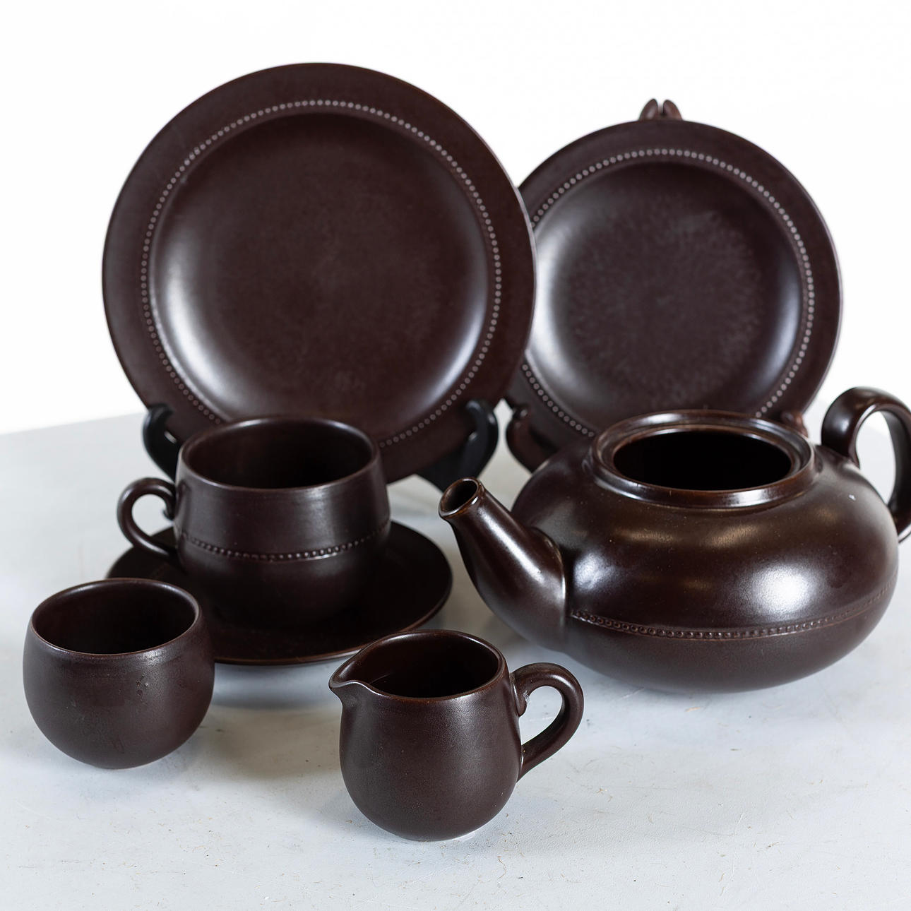 DINNERWARE PARTS, 23pcs, Höganäs Keramik.