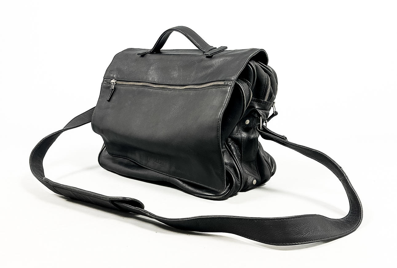 WOCHENENDTASCHE, Büffelleder, Saddler.