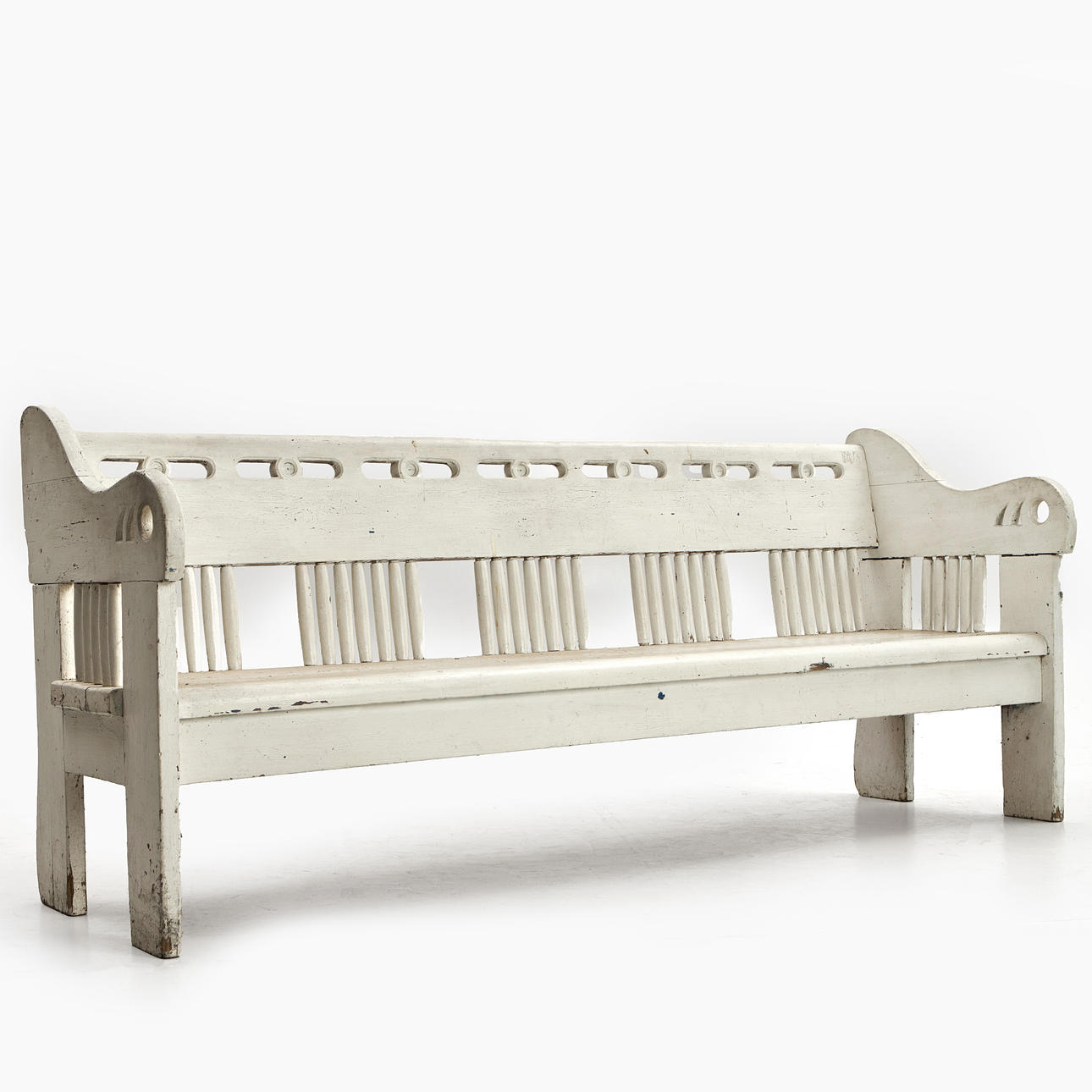 A sofa, circa 1900, Art Nouveau.