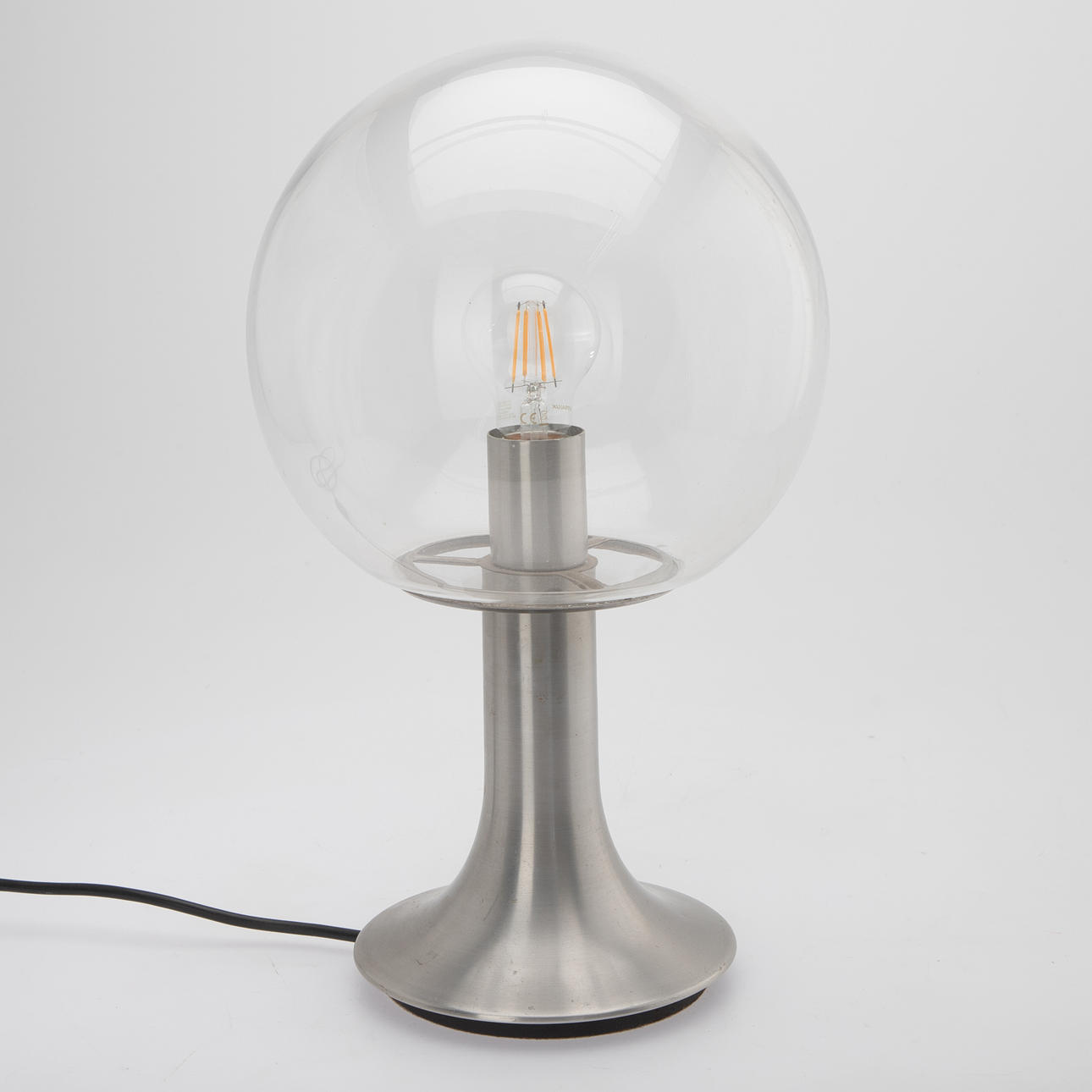 Space Age ball table lamp, Germany, 1970s.