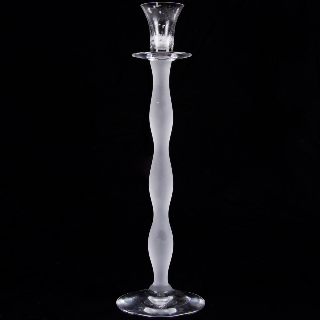 LJUSSTAKE, glas, "Celeste", Anne Nilsson, Orrefors.