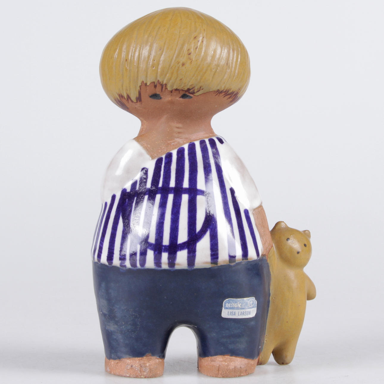 FIGURIN, stengods, "Malin", Lisa Larsson, Gustavsberg.