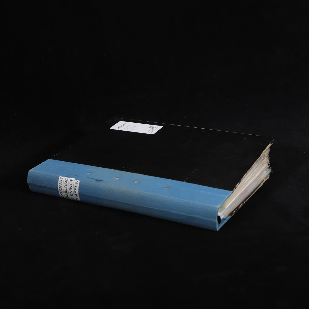 SMÅLAND/BLEKINGE-TRÄPPEN, binder with stamps etc.