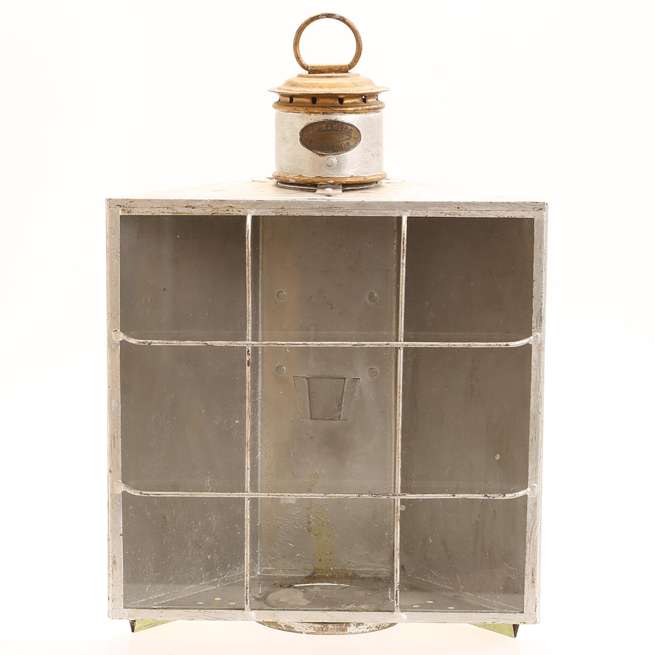 LANTERNA, plåt och glas, C M Hammar Göteborg.