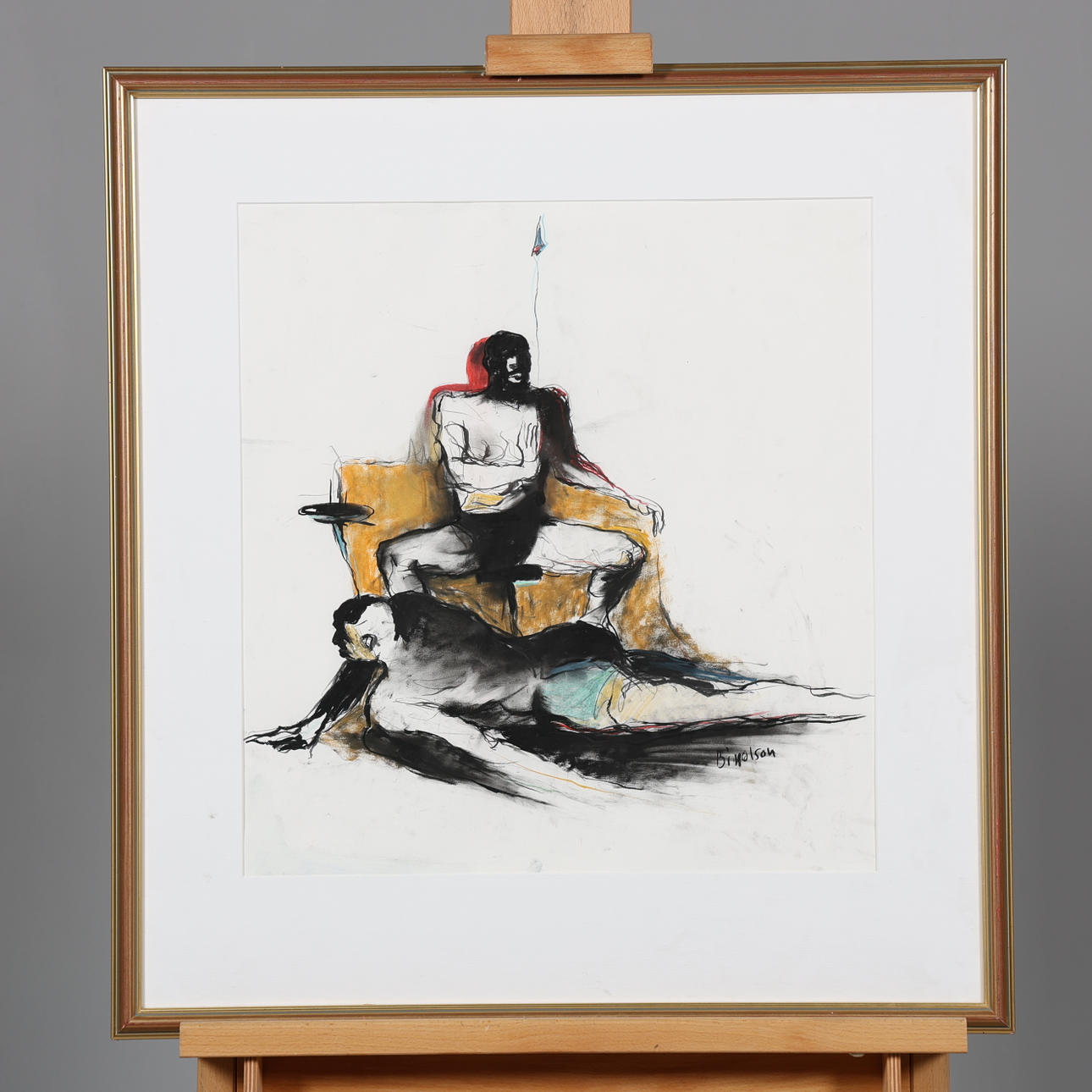 BILL OLSON. BLANDET TEKNOLOGI, signeret.