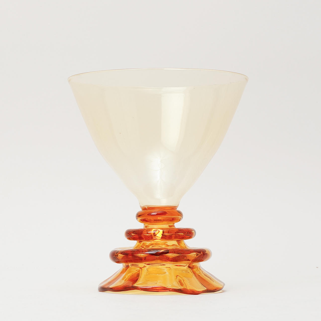 SIMON GATE. Pokalglas, Orrefors 1926.