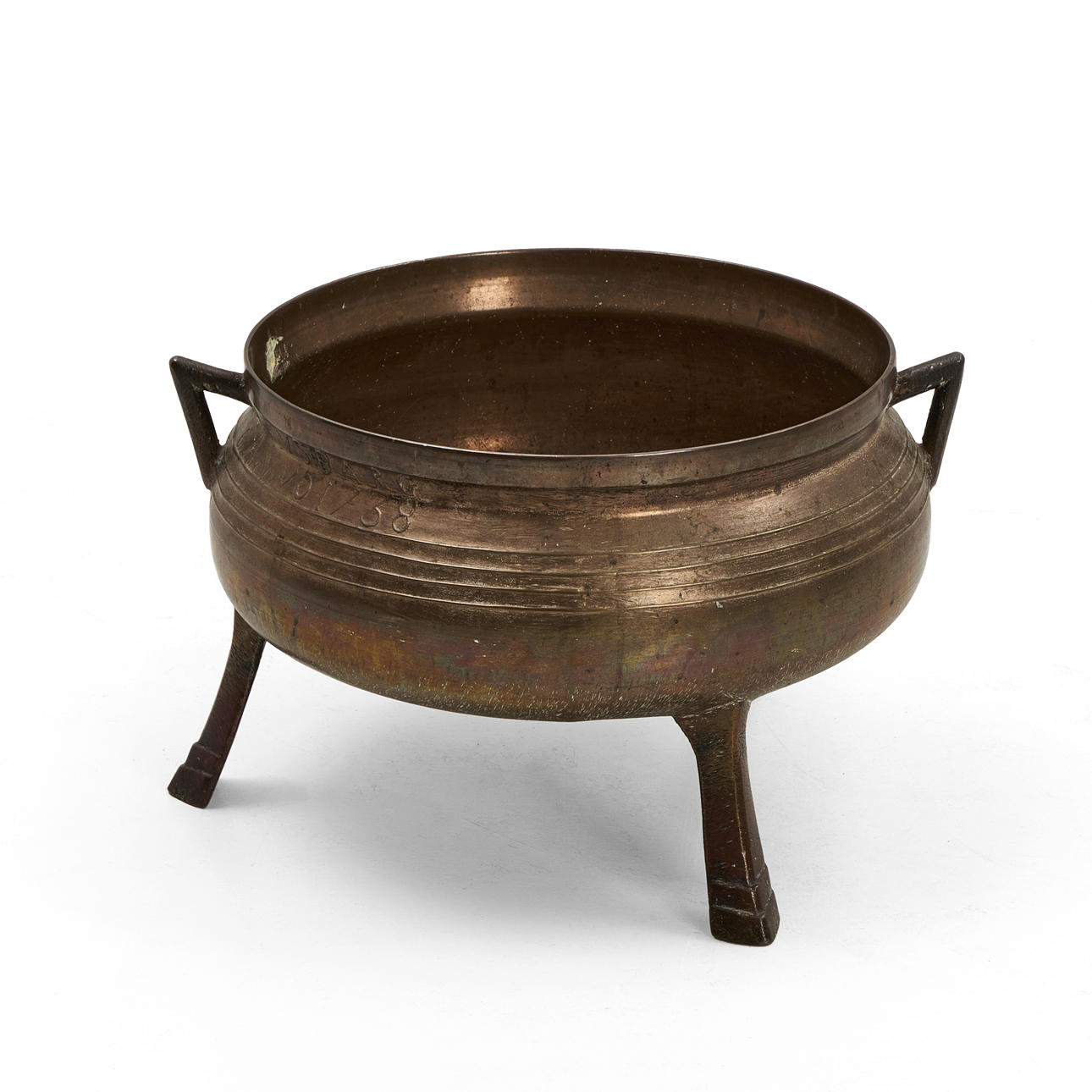 Stativ aus Bronze, 18. Jahrhundert.