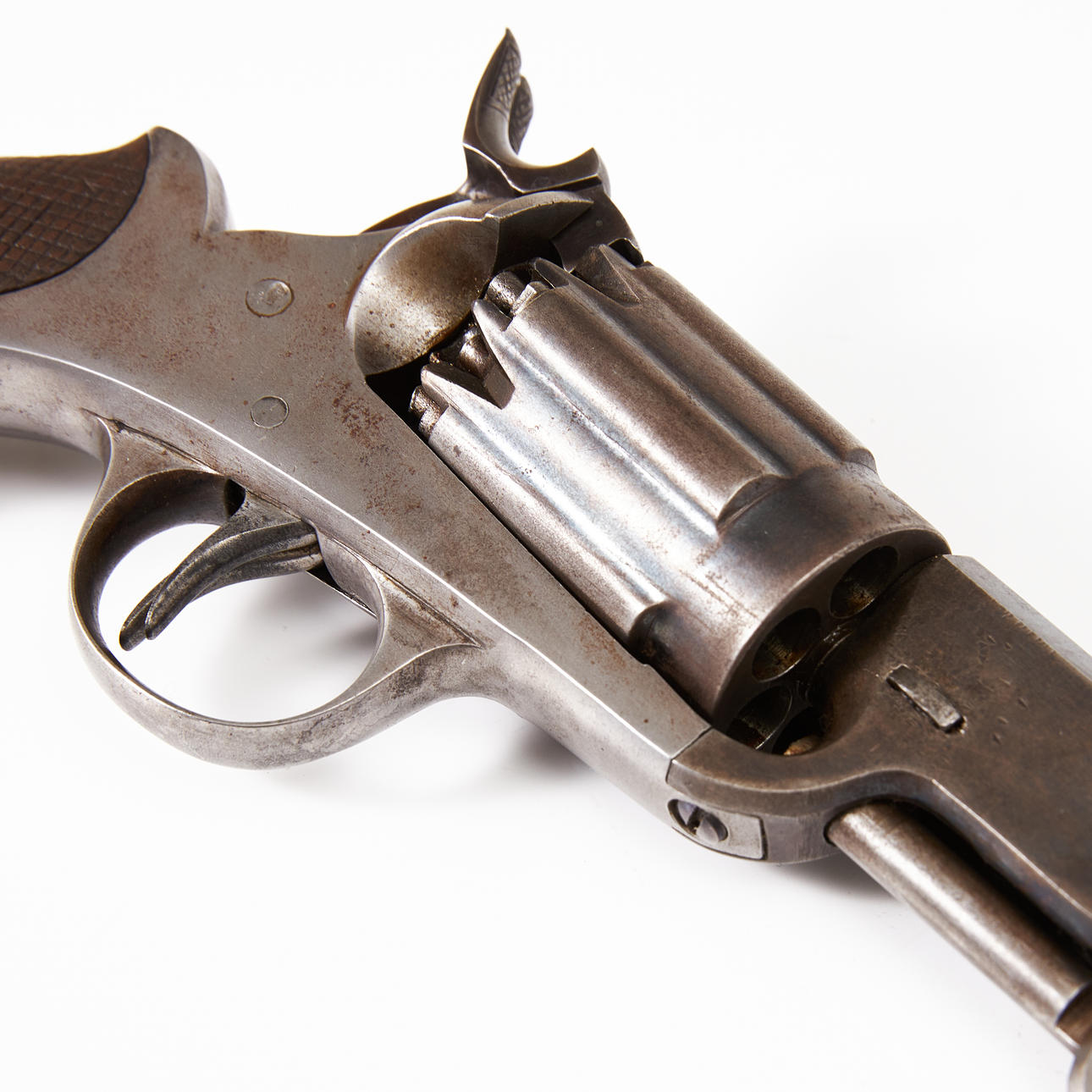 SLAGLÅSREVOLVER, amerikansk, Walch Firearms Co. 12-skotts Navy Revolver ...