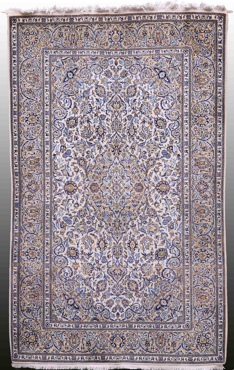 MATTA, Persisk, ljus Keshan, (fine), korkull, 224 x 140 cm.