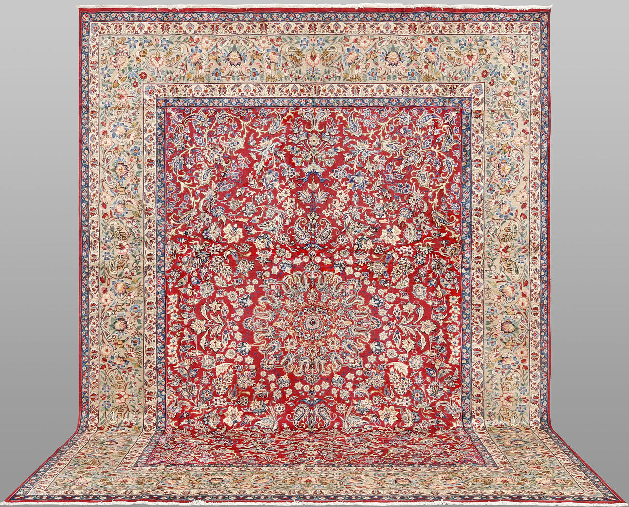 CARPET, Figural Print,394*299 cm.