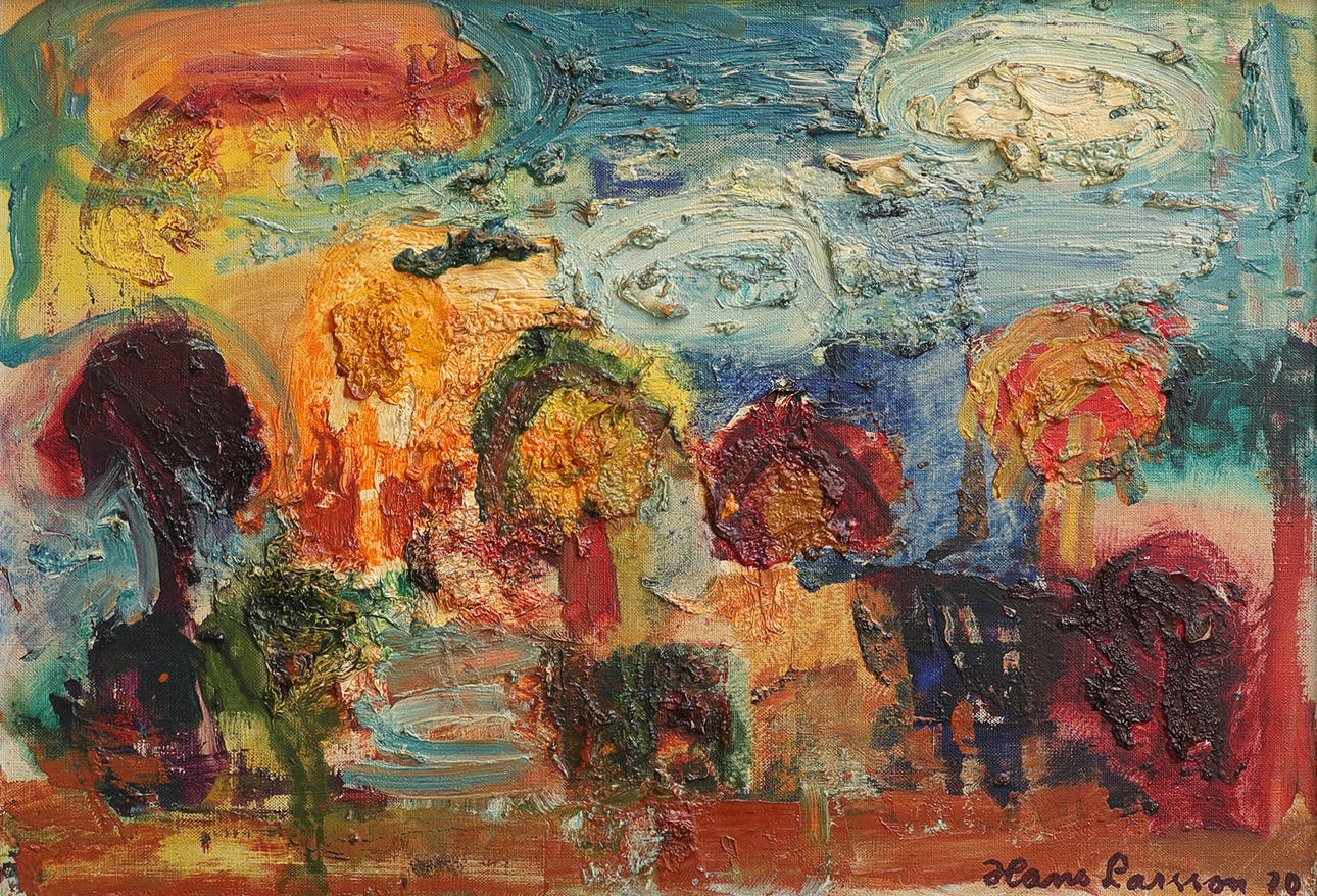 HANS LARSSON. „EFTERÅRSLANDSKAB SYDFRANKRIG“.