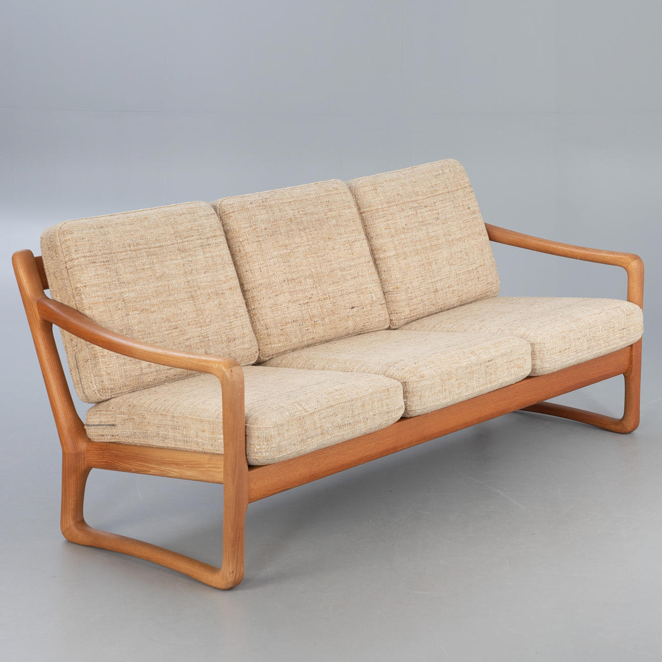 JK/Juul Kristensen, 3-seater sofa, Denmark, 2nd 2nd half of the 20th Jh.