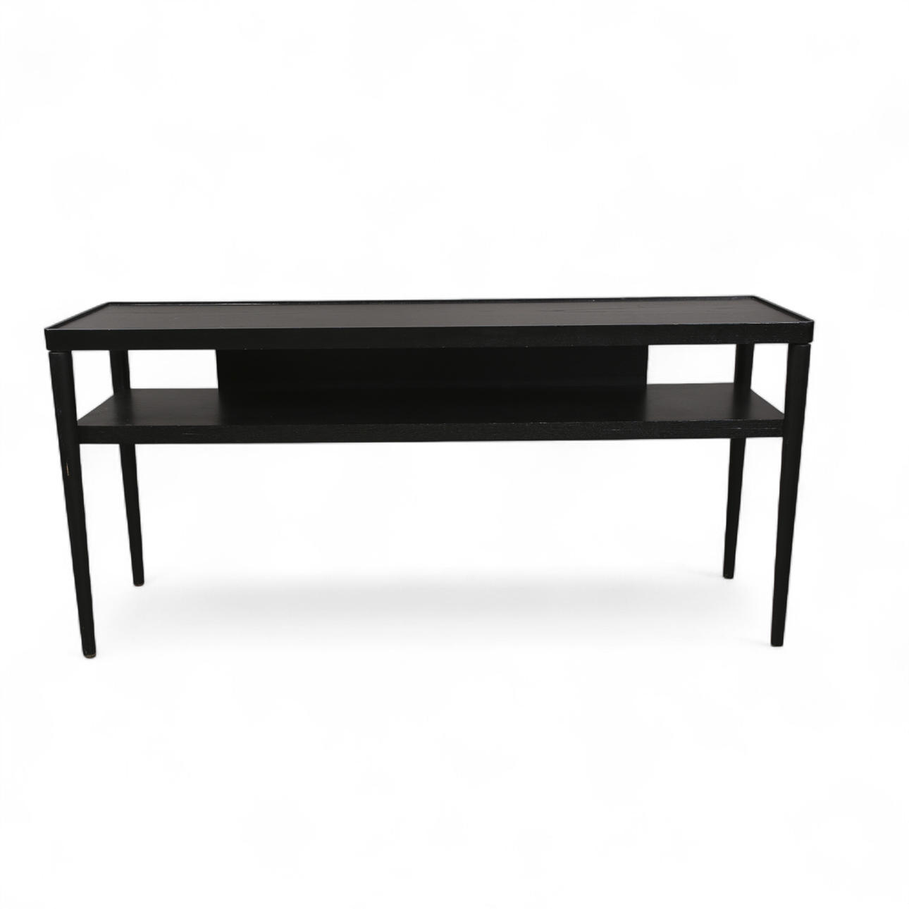 SIDEBOARD/CONSOLE TABLE, IKEA” Stockholm blackened oak.