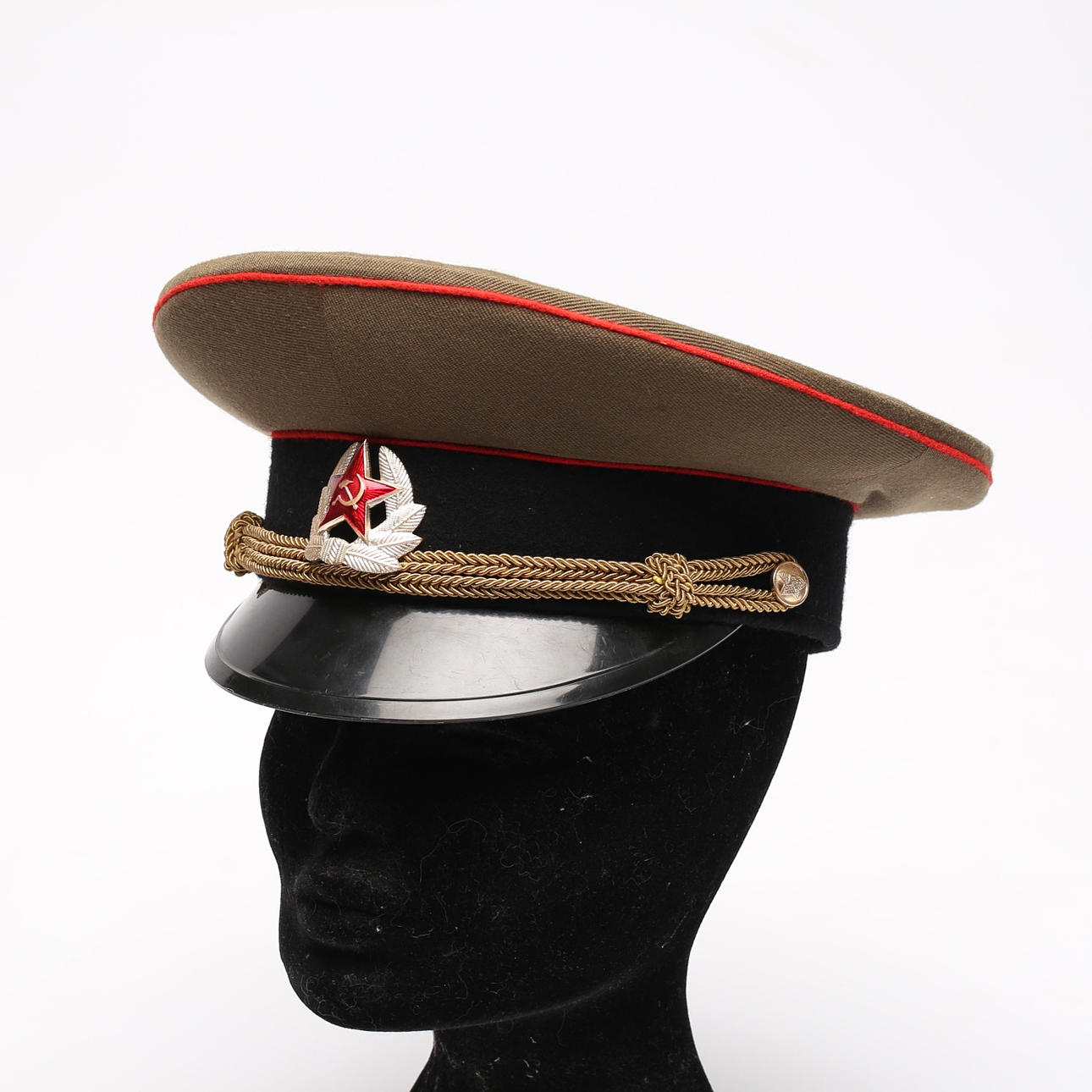 Eine sowjetische Bildschirmkappe.